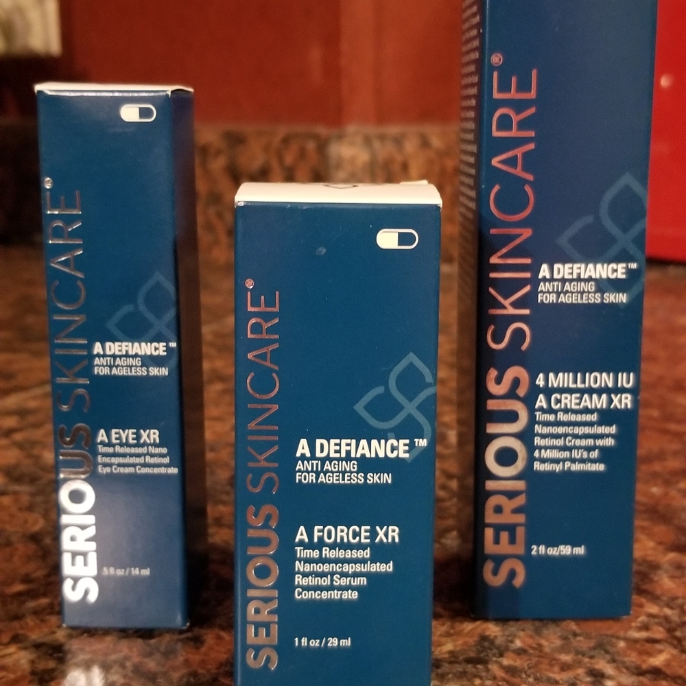 *** Serious Skincare - A Defiance - Trio Bundle -